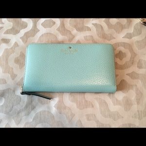 Kate Spade teal wallet